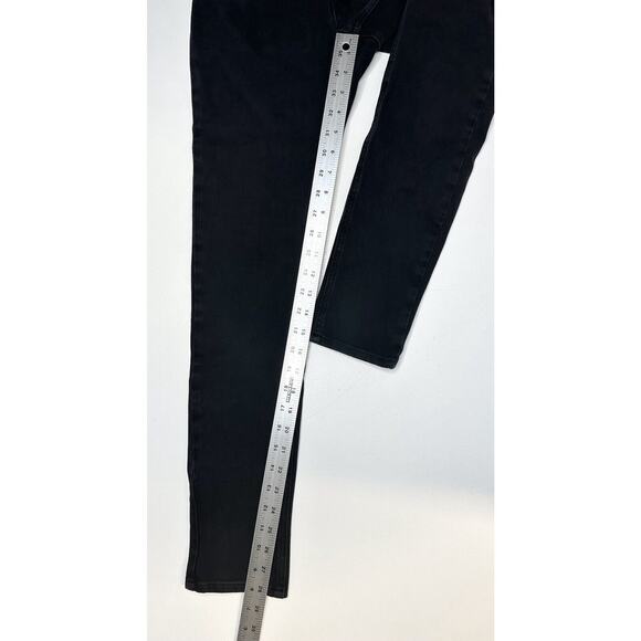 Acne Studios Jeans Womens 27 Skinny Black Skin 5 Stretch Denim *Flaw - Picture 12 of 13